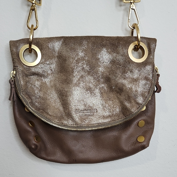 Hammitt Shimmering Brown Crossbody Bag - Picture 1 of 14